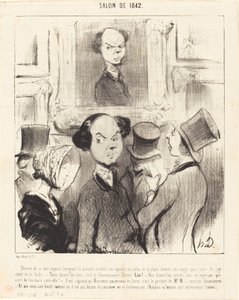 Encantado de verse expuesto... de Honoré Daumier
