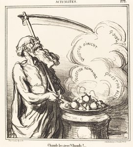 ¡Calientes los gordos! ¡calientes!... de Honoré Daumier