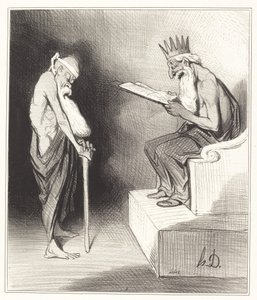Clemencia de Minos de Honoré Daumier