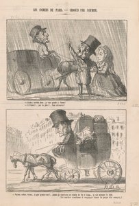 Cochero, deténgase de Honoré Daumier