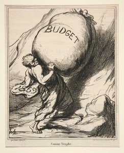 Como Sísifo, de Actualites de Honoré Daumier