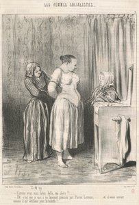 ¿Cómo te haces bella, querida? de Honoré Daumier