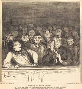 Decadencia del drama en 1866
