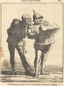 Decididamente no se puede... de Honoré Daumier