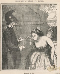 Diosa pero no orgullosa de Honoré Daumier