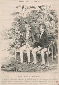 Dos de la capacidad del antiguo régimen de Honoré Daumier