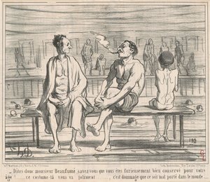 Dígame, señor Beaufumé... de Honoré Daumier