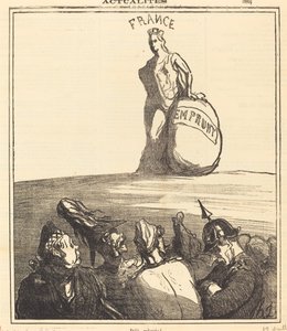 ¡Ya levantada! de Honoré Daumier