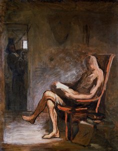 Don Quijote leyendo de Honoré Daumier