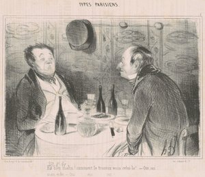 ¡Bueno, Malin! ¿cómo lo encuentras ese? de Honoré Daumier