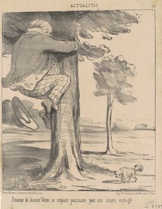 Emoción del doctor Véron ... de Honoré Daumier