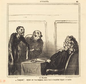 En Irlanda de Honoré Daumier