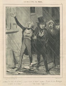 En coro. El sol es tan hermoso ... de Honoré Daumier