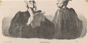 En delicadeza de Honoré Daumier