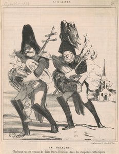 En Valaquia de Honoré Daumier