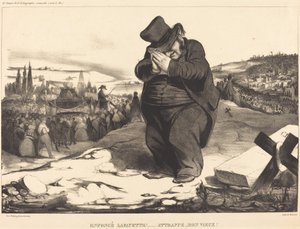 ¡Enfoncé Lafayette!... ¡Atrapa mi viejo! de Honoré Daumier