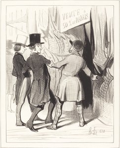 Entren Señores... aquí hay magníficos... de Honoré Daumier