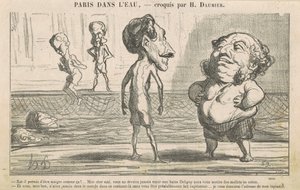 ¿Está permitido ser tan delgado así? de Honoré Daumier
