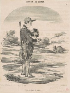 ¡Y ni un grano de pólvora! ... de Honoré Daumier