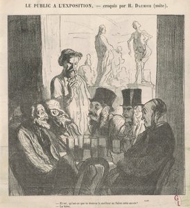 ¿Y tú, qué encuentras mejor...? de Honoré Daumier