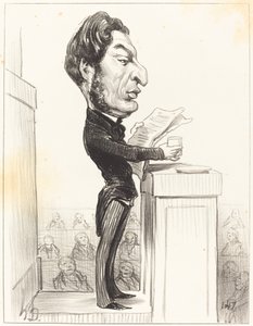 Eugène Rouher de Honoré Daumier