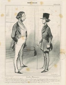 Excelente colocación de Honoré Daumier