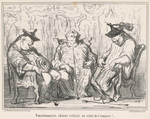 Funcionarios ... velando por la salvación del imperio! ...