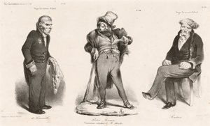 Huguet de Sémonville - Robert Macaire (Thiers) - Conde Roederer de Honoré Daumier