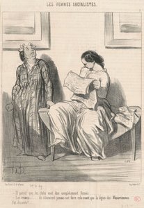 Parece que los clubes van a estar ... cerrados ... de Honoré Daumier