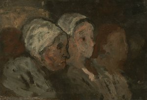 En la Iglesia de Honoré Daumier