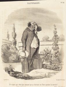 Yo creía que era más divertido que eso... de Honoré Daumier