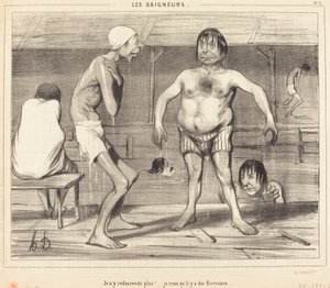 ¡No vuelvo a bajar!... creo... de Honoré Daumier