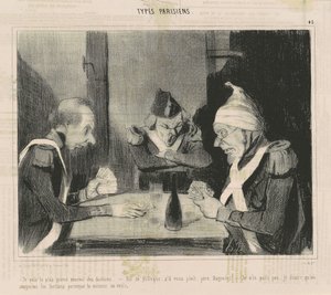 Soy el mayor enemigo de las facciones de Honoré Daumier