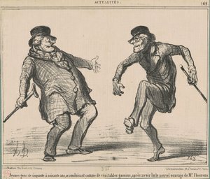 Jóvenes de cincuenta a sesenta años... de Honoré Daumier