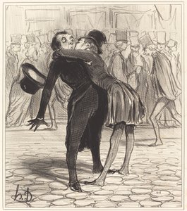 El amigo de colegio de Honoré Daumier