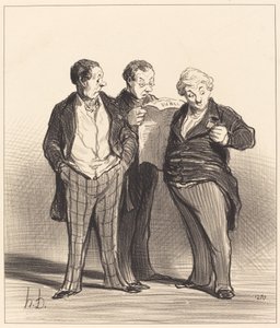 La prohibición de llevar condecoraciones de Honoré Daumier