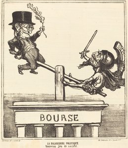 El columpio político de Honoré Daumier