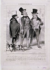 El Día del Soltero de Honoré Daumier