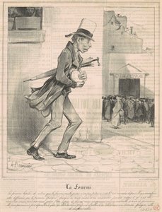 La hormiga de Honoré Daumier