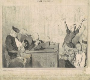 La justicia china de Honoré Daumier