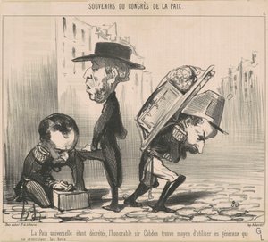 La paz universal siendo decretada... de Honoré Daumier