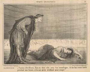 La princesa de Honoré Daumier
