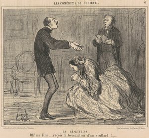 La repetición de Honoré Daumier