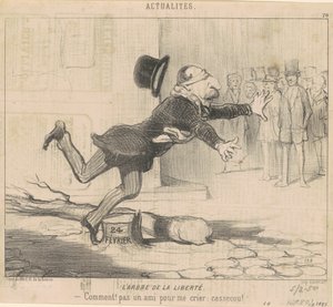 El árbol de la libertad de Honoré Daumier