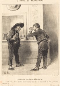 El carbonero ama ser... de Honoré Daumier