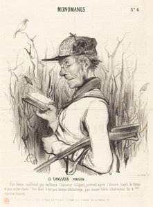 El cazador parisino de Honoré Daumier