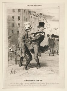 El Desengrasante al aire libre de Honoré Daumier
