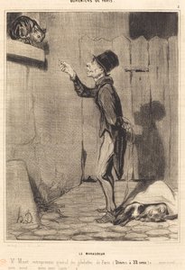 El merodeador de Honoré Daumier