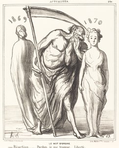 La consigna: Reacción... Perdón... Libertad de Honoré Daumier