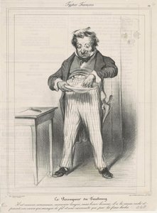 El peluquero del Faubourg de Honoré Daumier